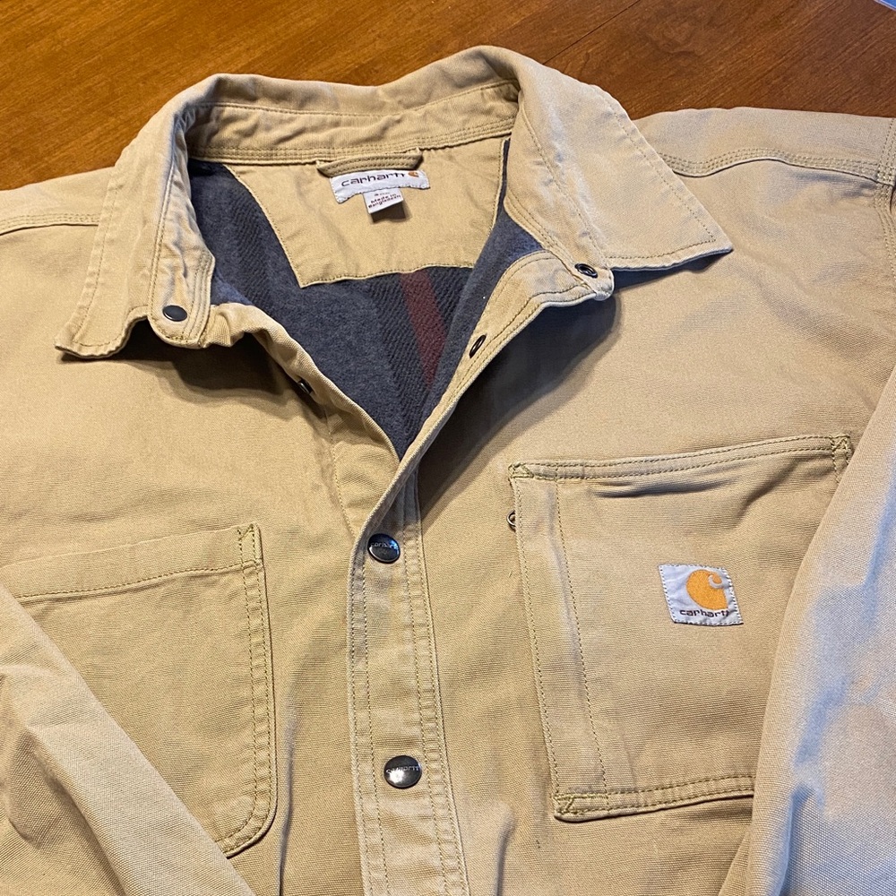 Carhartt Rigby Fleece Lined Blanket Jacket Shacket 3XL Mens